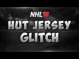 NHL 16: HUT JERSEY GLITCH - Hockey Ultimate Team Glitch "NEW"