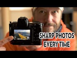 The BEST SETTINGS for the SHARPEST PHOTOS