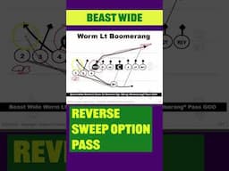 Beast Offense Beast Wide Worm Reverse Sweep Option Pass Play Power Wing Beast Offense Playbook