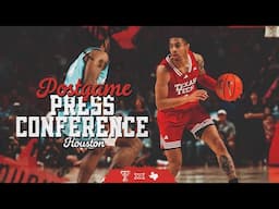 Texas Tech MBB vs. Houston: Press Conference | Feb.1, 2025