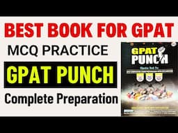 Best Book for GPAT Exam | Review of "GPAT PUNCH Book" by Pharmacy India #gpat #gpat2025