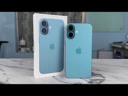 iPhone 16 (Teal) Unboxing // Worth The Upgrade or Not?