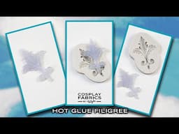 Turn hot glue into beautiful filigree! CWCF EP.104