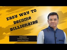 How To Become A Billionaire | Easy way to become Billionaire | 6 Steps to Become a Billionaire