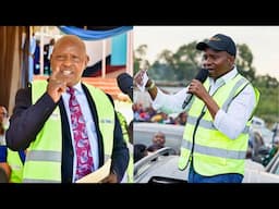 ''KUWA NA HESHIMA!'' ANGRY GOV. MUTAHI KAHIGA SLAM DP KINDIKI FOR IGNORING HIS OFFICE WHILE IN NYERI