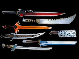 10 CRAZY NINJA SWORD AND PAPER WEAPONS