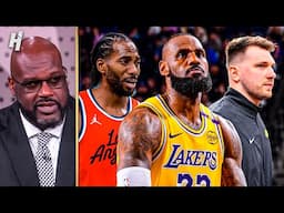 SHAQ & TNT Crew react to Lakers vs Clippers Highlights | Postgame Show