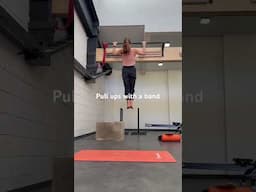 How to achieve your first pull up - use an elastic band