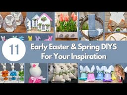 11 "Early" Easter & Spring DIYS For Your Inspiration - Budget Friendly