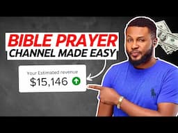 How to Create Evergreen VIRAL Bible Inspirational Prayer Videos | Easy Faceless YouTube Niche