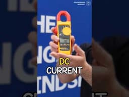 Measure DC current with a clamp meter #electrical #electrician #electric #electricity