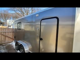 Cargo Trailer Window Installation