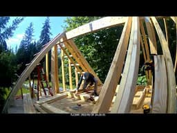 Studio Construction - Day 39 - Dormer Wall Framing