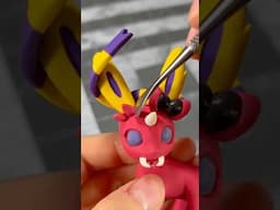 Watch me sculpt a SPIDER Sylveon #pokemon  #art  #clay  #craft  #sculpture  #pokemonfusion  #diy