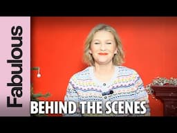 Behind the scenes at Joanna Page's cover shoot with Fabulous Magazine