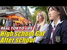 【Tokyo Tour】After school Shibuya Tour with 16-year-old High School GAL【Japan】