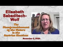 Elisabeth Sabaditch-Wolf: The Disenfranchisement of the Victors in the Austrian Elections