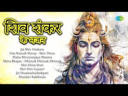 शिव शंकर के भजन | Om Namah Shivay | Maha Mrutyunjaya Mantra | Shri Shiv Gayatri | Shiv Bhakti Geet