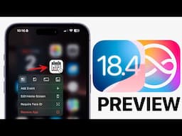 iOS 18.4 - The NEXT MAJOR UPDATE!