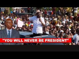 "YOU WILL NEVER BE PRESIDENT OF KENYA!" Listen to what Ruto told Gachagua today in Wajir!