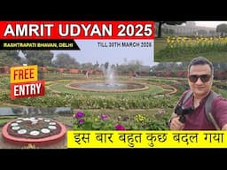 amrit udyan rashtrapati bhavan / amrit udyan 2025 / amrit udyan complete information tour