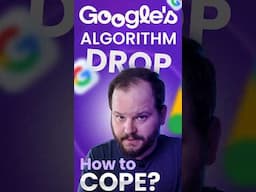 How to Deal with a Google Algorithm Drop?