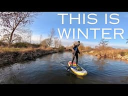 Why I LOVE Paddle Boarding in Winter! (and one thing I HATE)