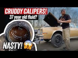 It never stops with my front brakes! - Fluid was BLACK, calipers are toast! - EP. 6