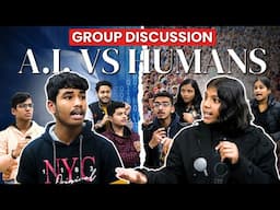 " A.I. " VS " Humans ": Who Will Shape the Future? | Group Discussion Insights | English classes