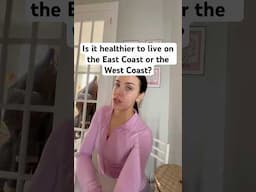 Is it healthier to live on the East Coast or the West Coast? 🤔🏙️