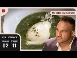 Watercress Soup with Poached Egg Perfection! - My Kitchen Rules UK