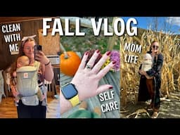 VLOG | self care, hvac reno, baby clothing haul & cleaning