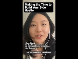 Making the Time to Build Your Side Hustle