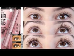 Maybelline Lash Sensational Sky High Mascara || Review & 12h Wear Test