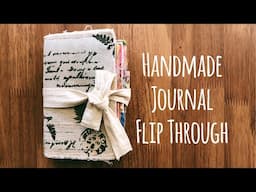 Handmade Art Journal Flip Through (01)