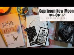 Capricorn New Moon Guidance 🌚 December 2024 Astrology & tarot Reading