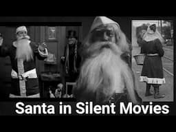 Santa in Silent Movies