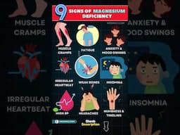 Magnesium Deficiency is Silent… Until THIS Happens 😱 Magnesium deficiency signs