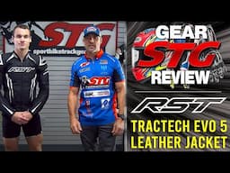 RST TracTech EVO 5 Leather Jacket Review from SportbikeTrackGear.com