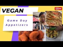 Vegan Super bowl Appetizers: Honey Hot Wings,deviled eggs, and grinder sandwiches  🏈