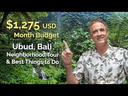 Bali Cost for One Month, 2024 - Living in Ubud, Ubud Tour & Recommendations.