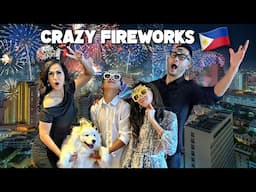 INSANE Philippine New Year’s Fireworks 2025 | With Friends from Australia and Switzerland