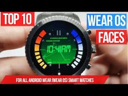 Top 10 Wear OS Watch faces 2018 (Best Android wear watchfaces)