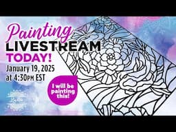 Painting Livestream! New designs and 2025 Calendar!