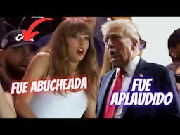 Trump es recibido con Aplausos Taylor Swift ABUCHADA SuperBowl