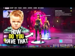 Trolling Mad Kids in Fortnite With a Dev Account! (HE MAD)