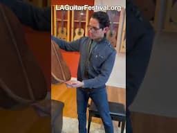 The Los Angeles Guitar Festival - Picking a Guitar for the Festival Raffle