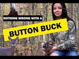 My Daughters First Button Buck Harvest - Whitetail Deer Season 2022