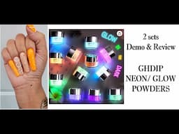 GHDIP NEON / GLOW IN THE DARK DEMO/ REVIEW