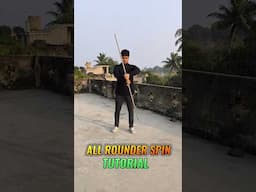 All Rounder Spin Tutorial #bostaffskills #bostafftraining #bostaff #shortsviral #shorts